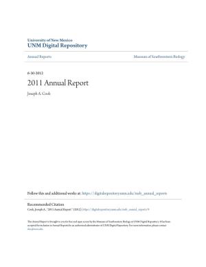 2011 Annual Report Joseph A