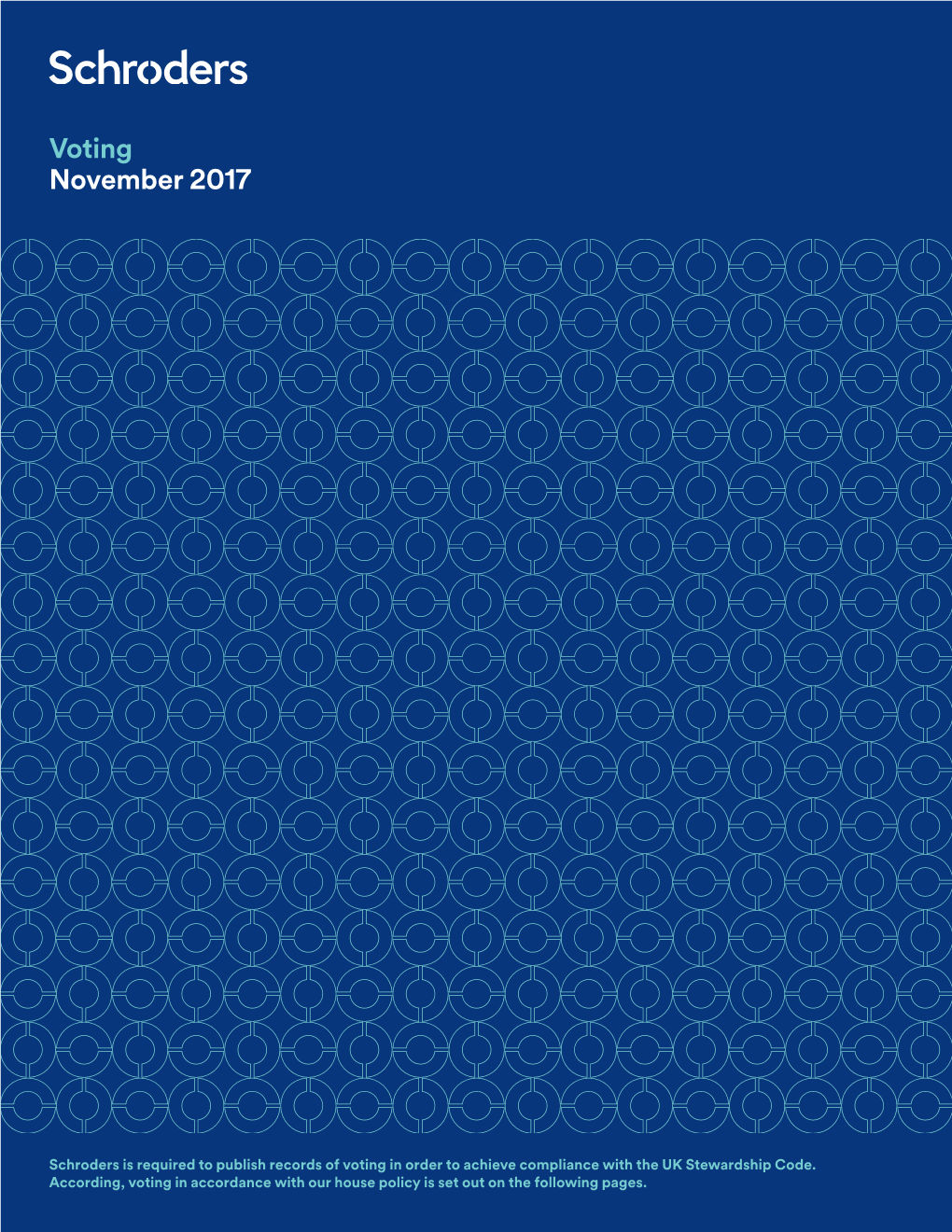 Voting Report November 2017