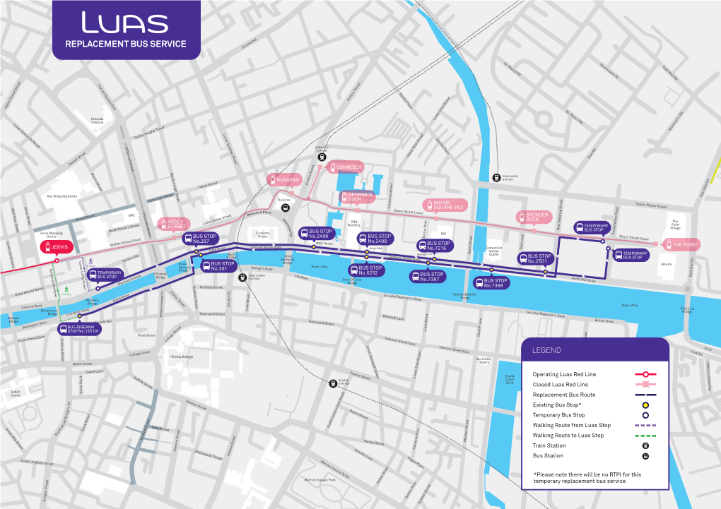 REPLACEMENT BUS SERVICE Summ