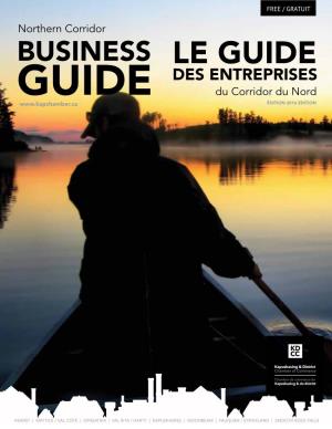 Guide Des Entreprises Et Du Tourisme Du Corridor Du Nord