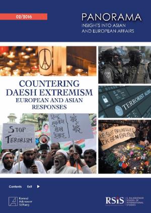 Countering Daesh Extremism: European and Asian Responses Countering Daesh Extremism: European And