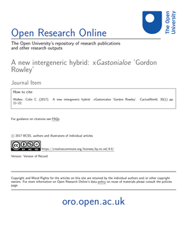 Open Research Online Oro.Open.Ac.Uk