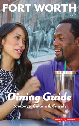 Dining Guide Cowboys, Culture & Cuisine
