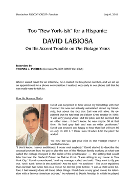 David Labiosa