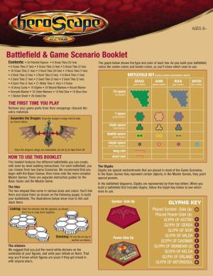 Battlefield & Game Scenario Booklet