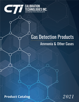 Gas Detection Products Ammonia & Other Gases