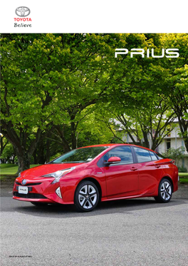 PRIUS ZR in PURSUIT RED Changing the World, One Driveway at a Time