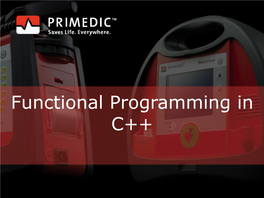 Functional Programming in C++11