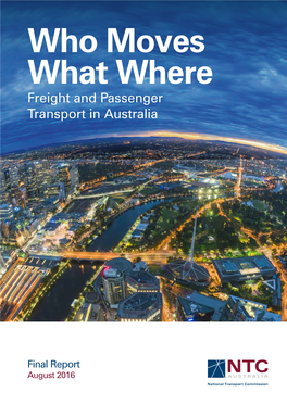 Freight and Passenger Transport in Australia