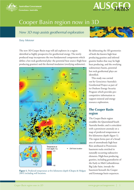 Cooper Basin Region Now in 3D