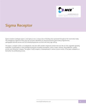 Sigma Receptor