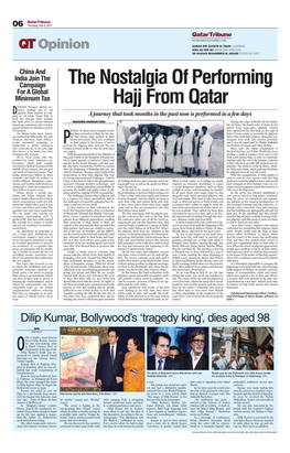 The Nostalgia of Performing Hajj from Qatar