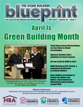 April Is Green Building Month