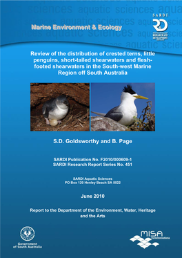 Marine Environment & Ecology Review of the Distribution of Crested