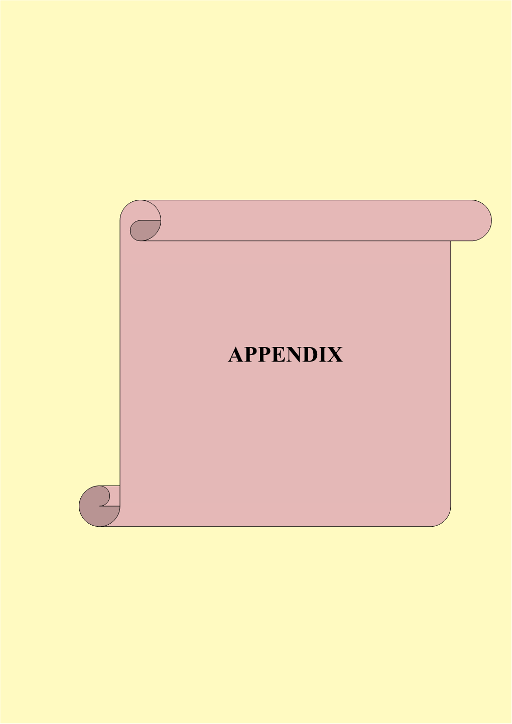 APPENDIX  Appendices