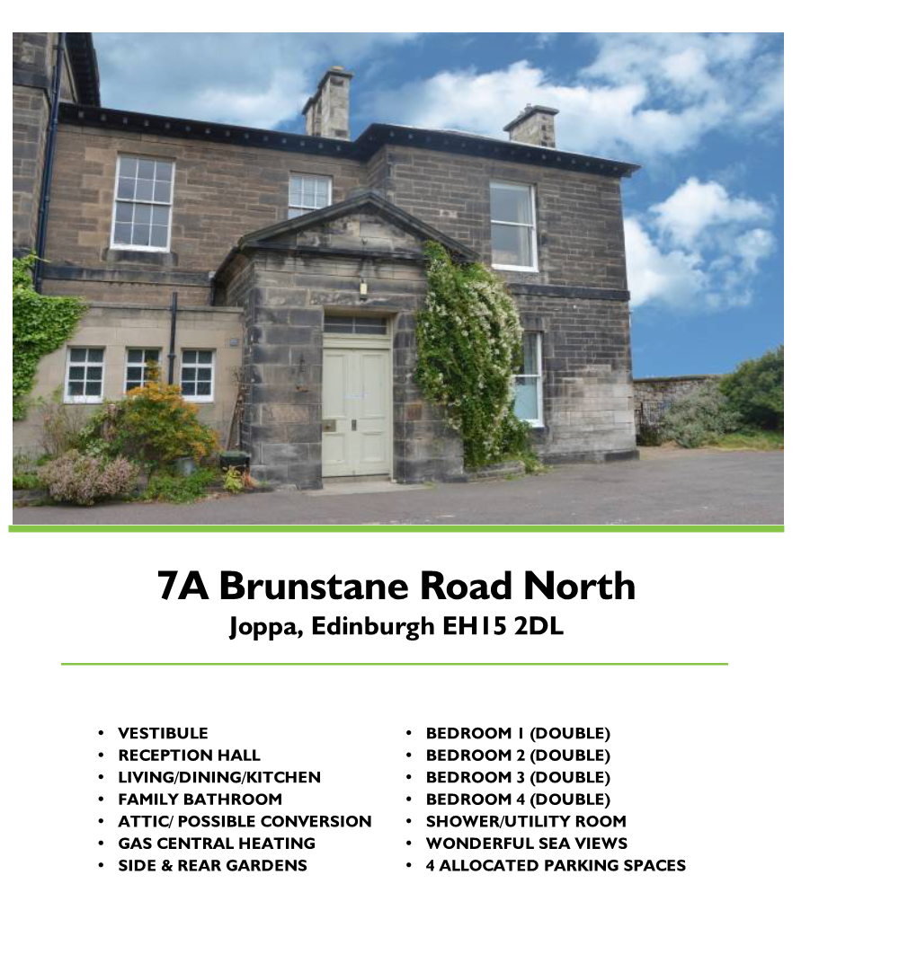 7A Brunstane Road North Joppa, Edinburgh EH15 2DL