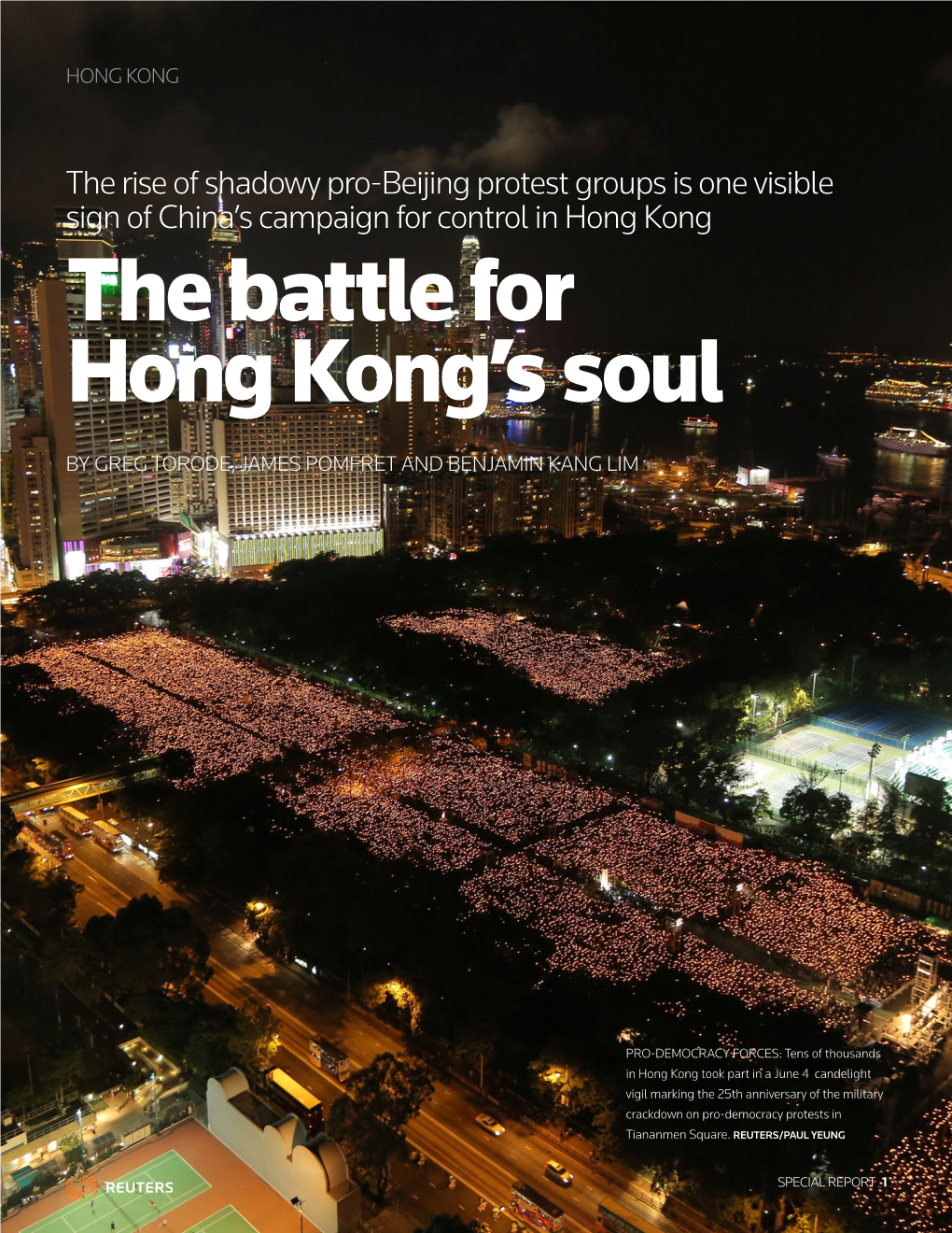 The Battle for Hong Kong's Soul
