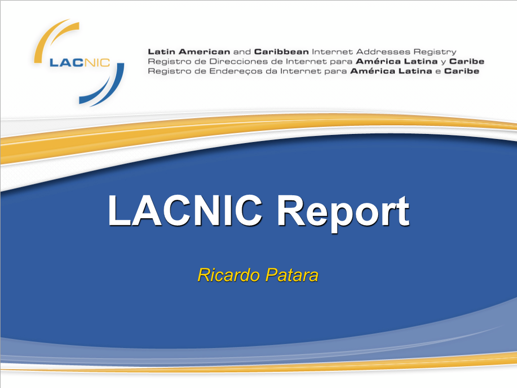 LACNIC Report