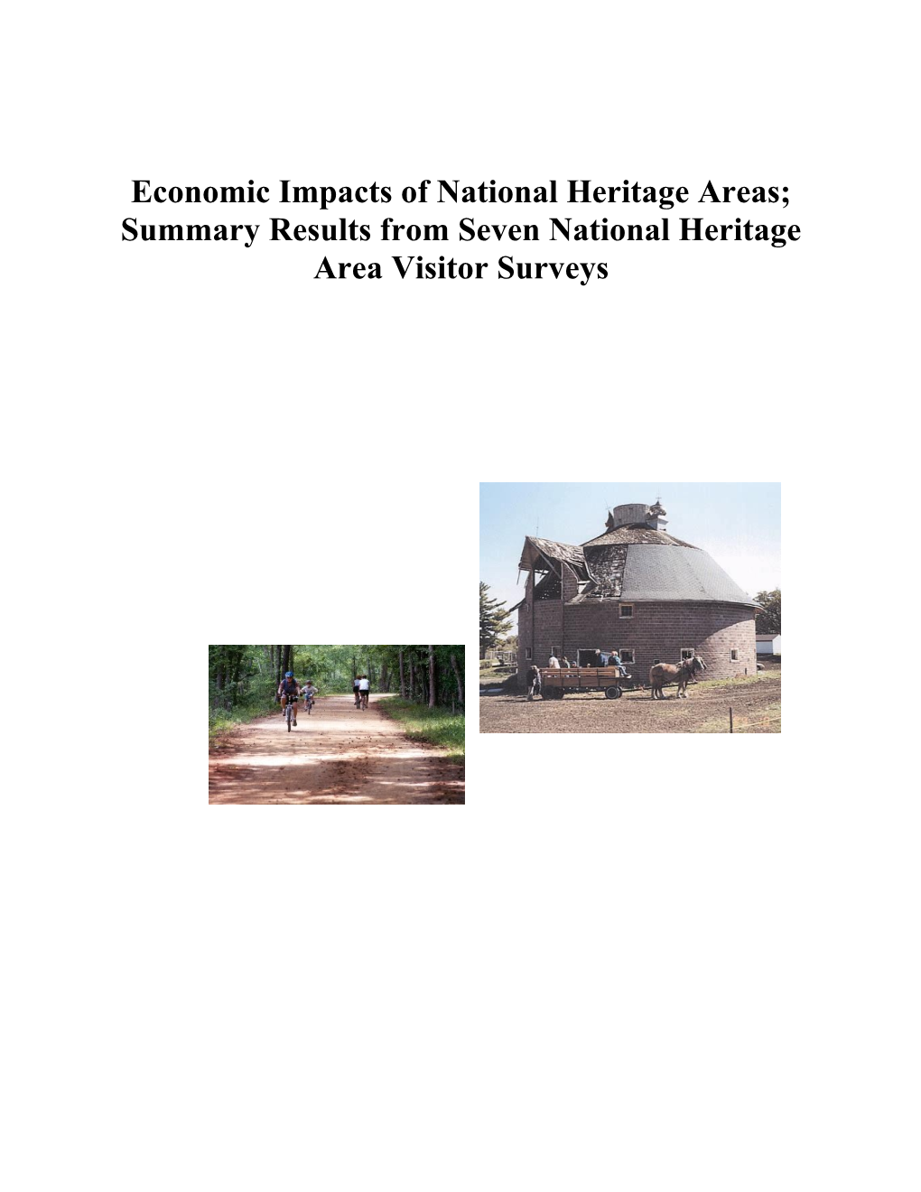 Economic Impacts of Heritage Areas