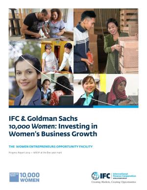 IFC & Goldman Sachs 10000 Women