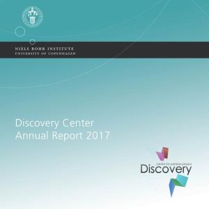Discovery Center Annual Report 2017