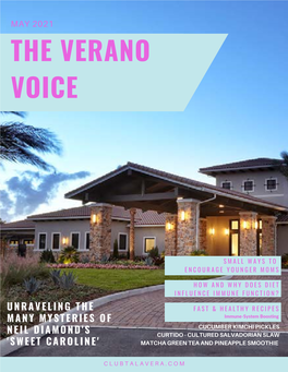 May 2021 the Verano Voice