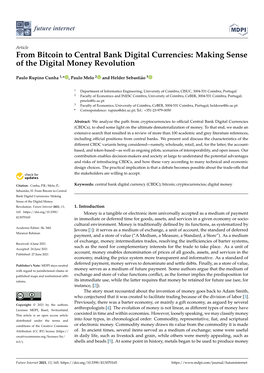 From Bitcoin to Central Bank Digital Currencies: Making Sense of the Digital Money Revolution