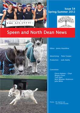 Speen and North Dean News