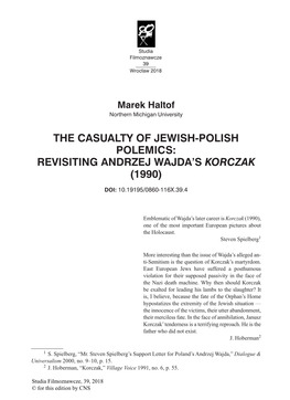 Revisiting Andrzej Wajda's Korczak (1990)