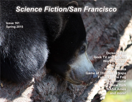 SF/SF #161! 1! Spring 2015 Science Fiction / San Francisco