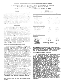 Properties of Bismuth Germanate and Its Use for Electromagnetic Calorimetry *