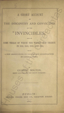 “Invincibles," and Of