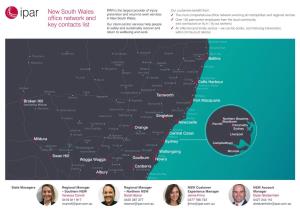 New South Wales Office Network and Key Contacts List