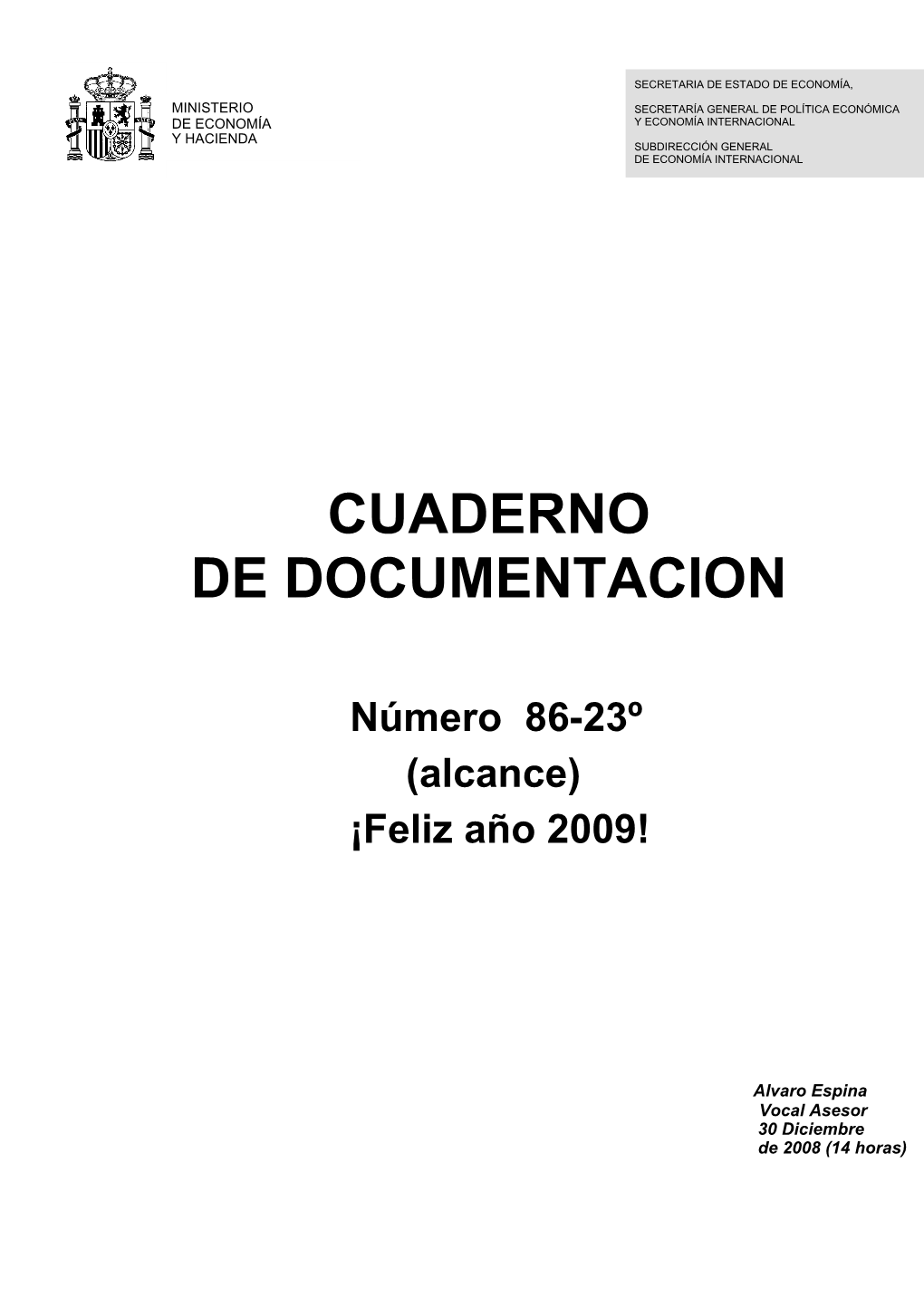 Cuaderno De Documentacion