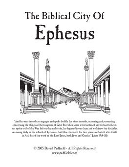 Biblical City of Ephesus in Turkey