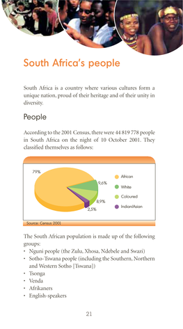 Pocket Guide to South Africa 2005: South Africa's People