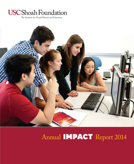 Annual IMPACT Report 2014