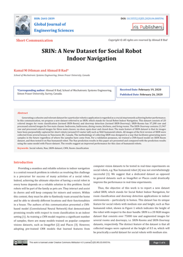 SRIN: a New Dataset for Social Robot Indoor Navigation