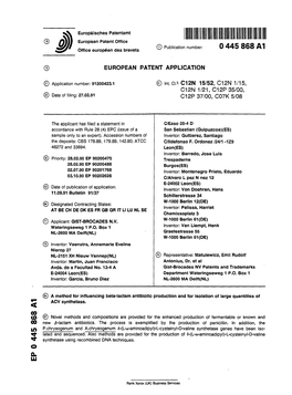 A Method for Influencing Beta-Lactam Antibiotic Production and for Isolation of Large Quantities of ACV Synthetase