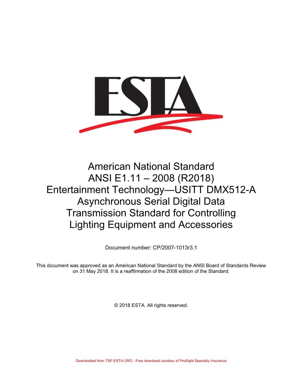 American National Standard ANSI