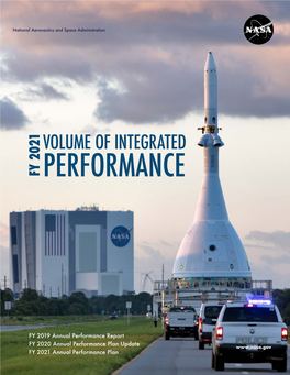 FY 2021 Volume of Integrated Performance