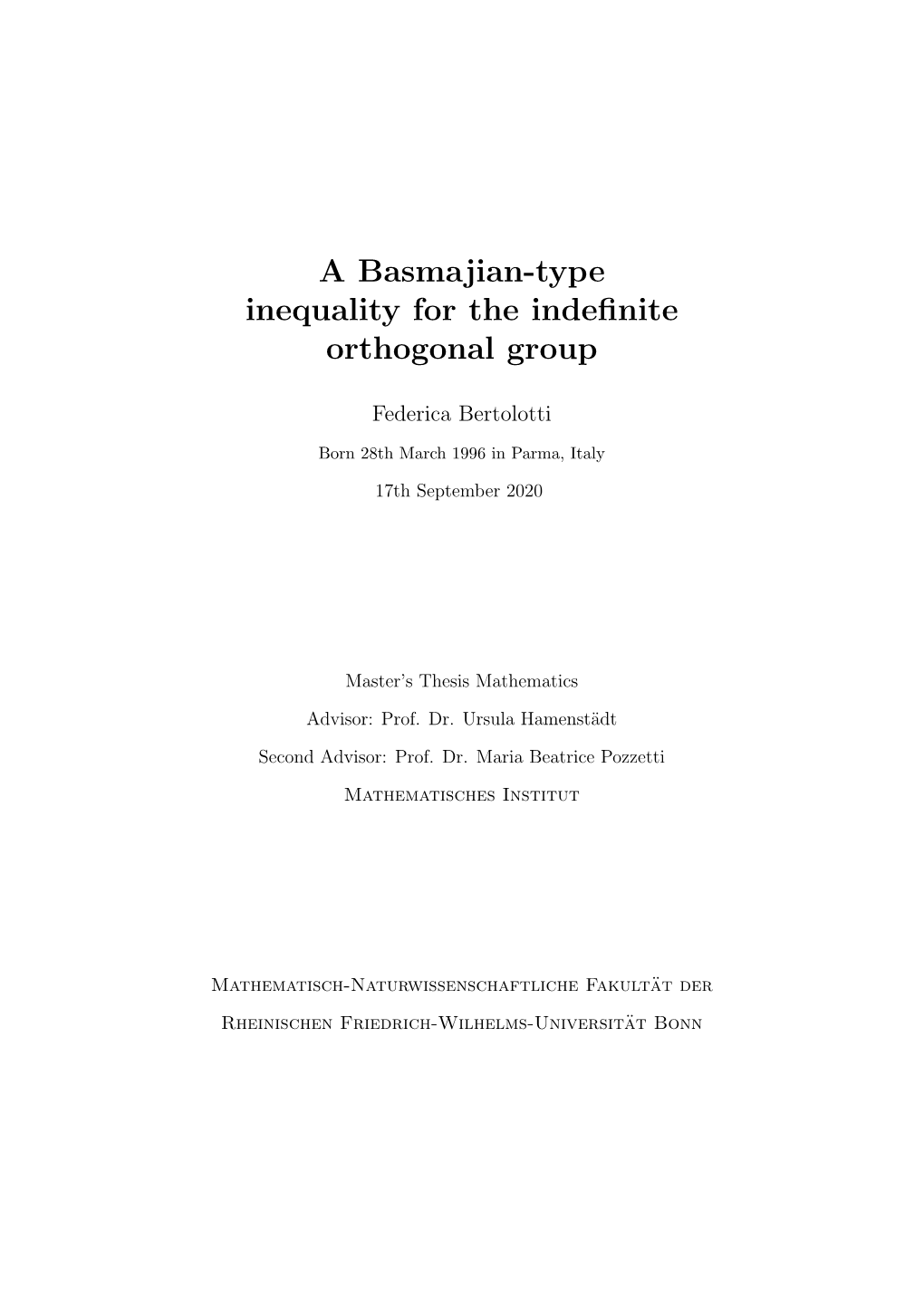 A Basmajian-Type Inequality for the Indefinite Orthogonal Group