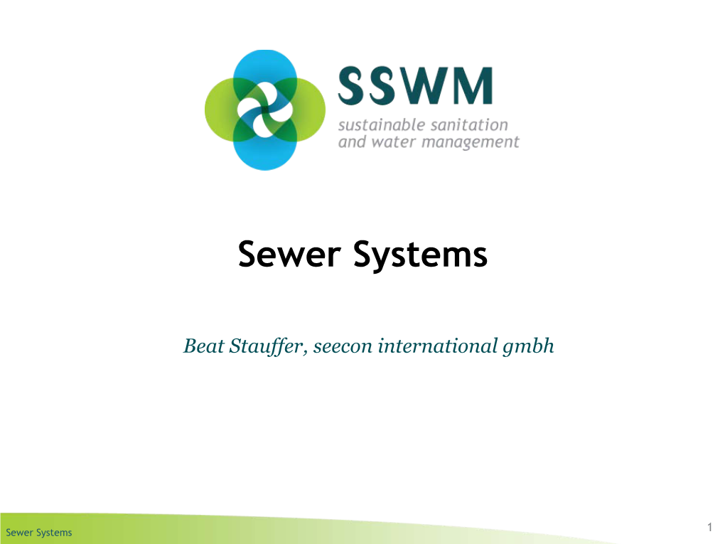 Sewer Systems