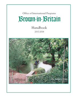 Brown-In-Britain Handbook 2017-2018