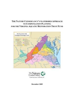 The Nature Conservancy's Watershed Approach To