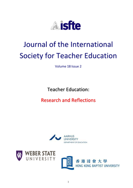 Journal of the International Society for Teacher Education