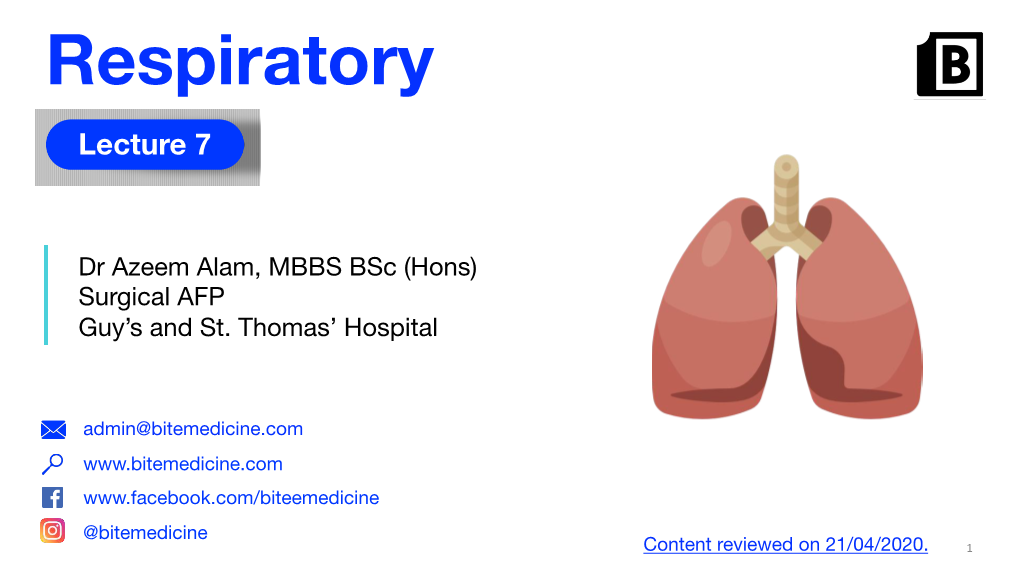 Pulmonary Embolism