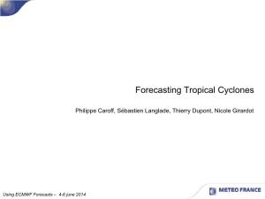 Forecasting Tropical Cyclones