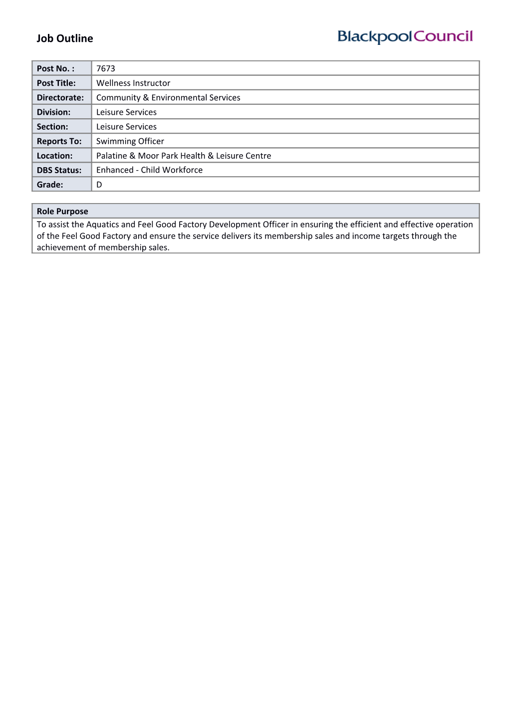 Date Document Effective From