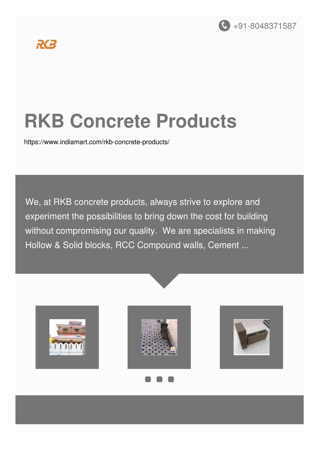 RKB Concrete Products